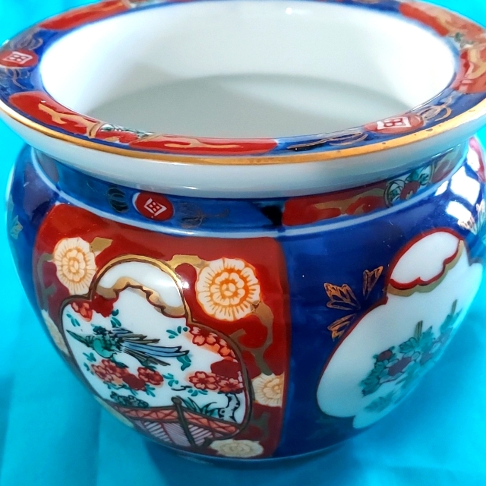 VINTAGE Gold Imari Porcelain  Bowl/Vase   FINAL